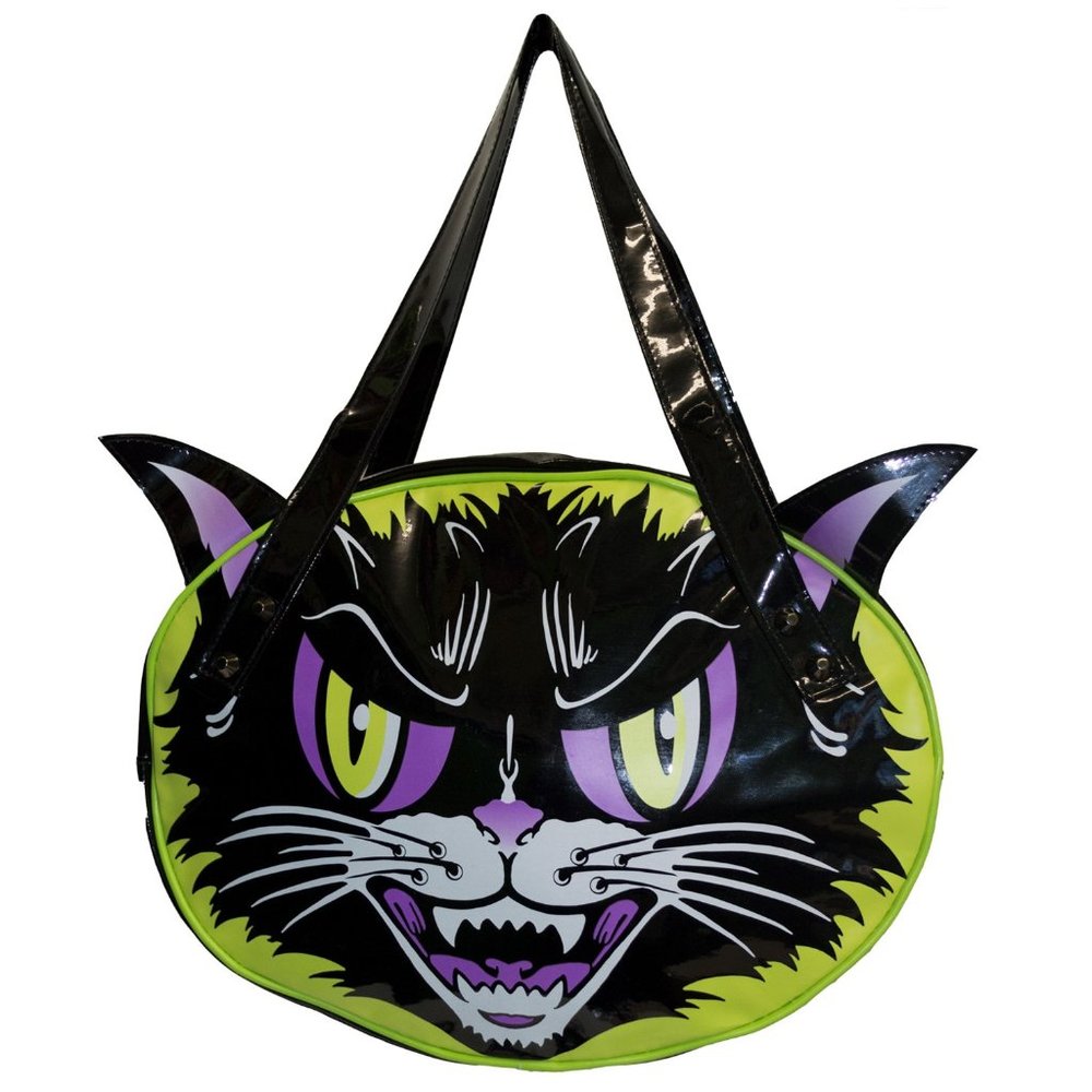 Kattitude Shoulder Bag Goth Fashion Bag